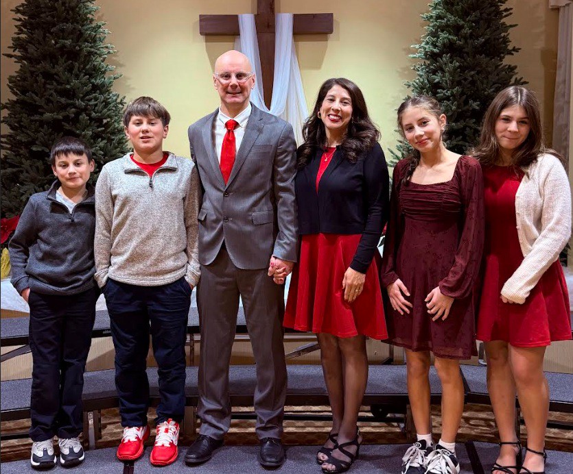 Pastor Charles and family